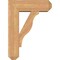 Ekena Millwork Funston Craftsman Smooth Bracket w/ Offset Brace, Western Red Cedar, 7 1/2"W x 22"D x 30"H BKT0806X22X30FST04SWR - alternate 2